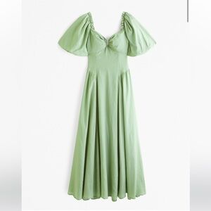 Abercrombie green dress!